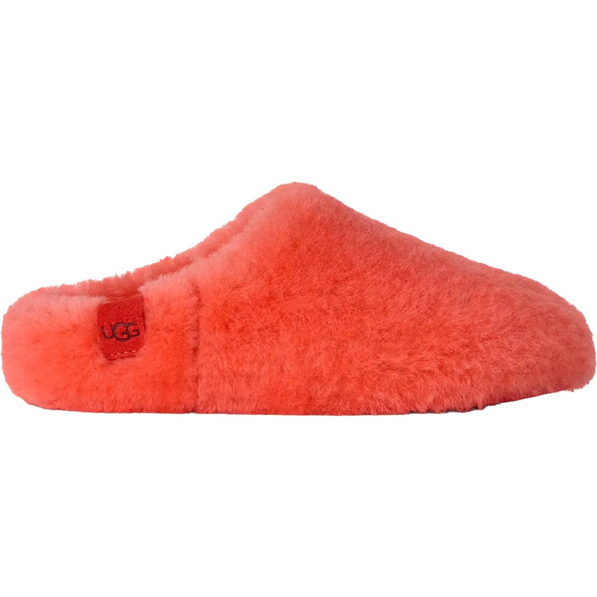 UGG Women's Elea Fluffed Slip-On in Orange Gerbera