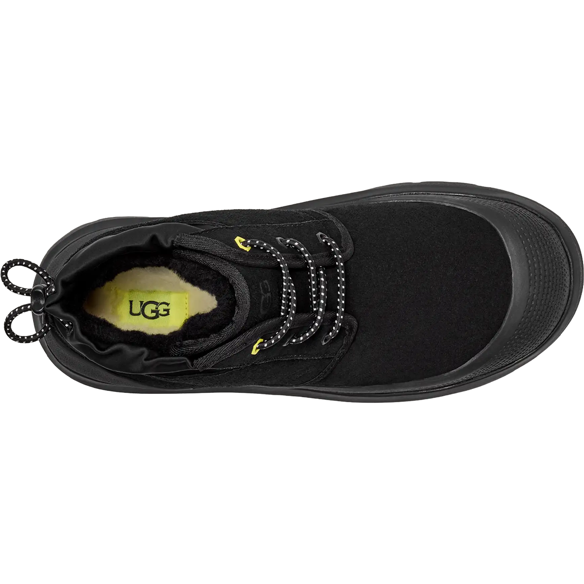 UGG Men's Neumel Weather Hybrid in Black top view