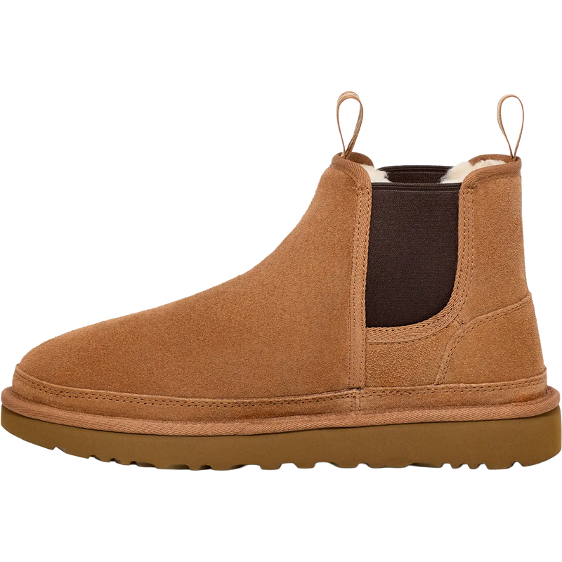 UGG Men's Neumel Chelsea in Chestnut left facing lateral