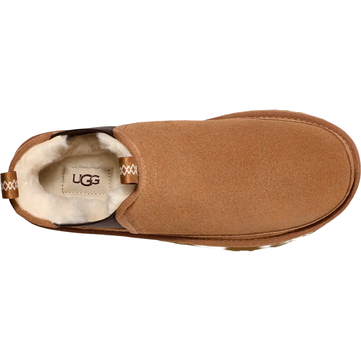 UGG Men's Neumel Chelsea in Chestnut top view
