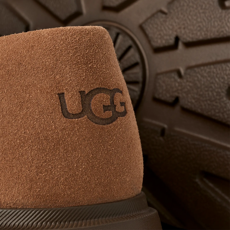 Men's Shep Loafer, UGG Shep Loafer in Chestnut logo detail