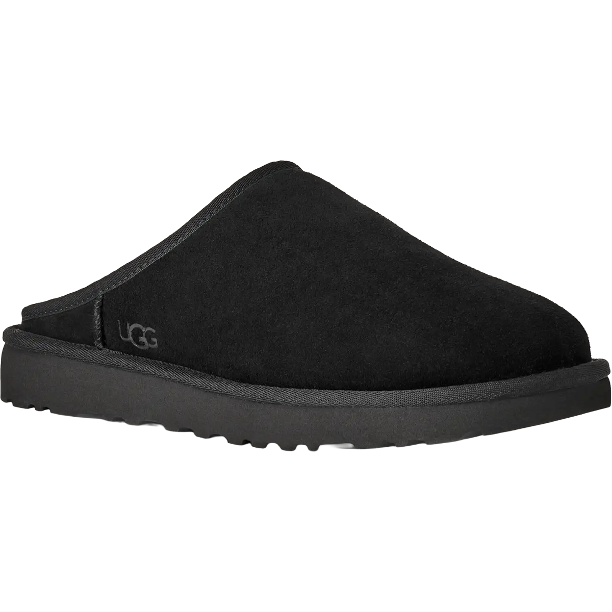 UGG Men's Classic Slip-On in Black angled