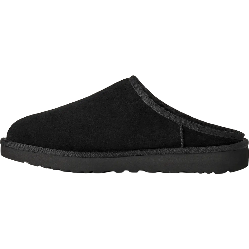 UGG Men's Classic Slip-On in Black left facing