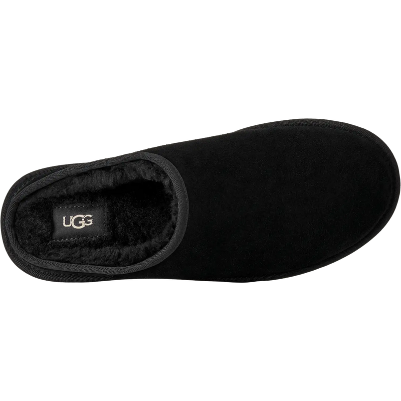 UGG Men's Classic Slip-On in Black top view