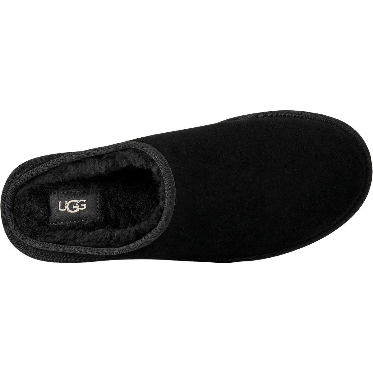 UGG Men's Classic Slip-On in Black top view