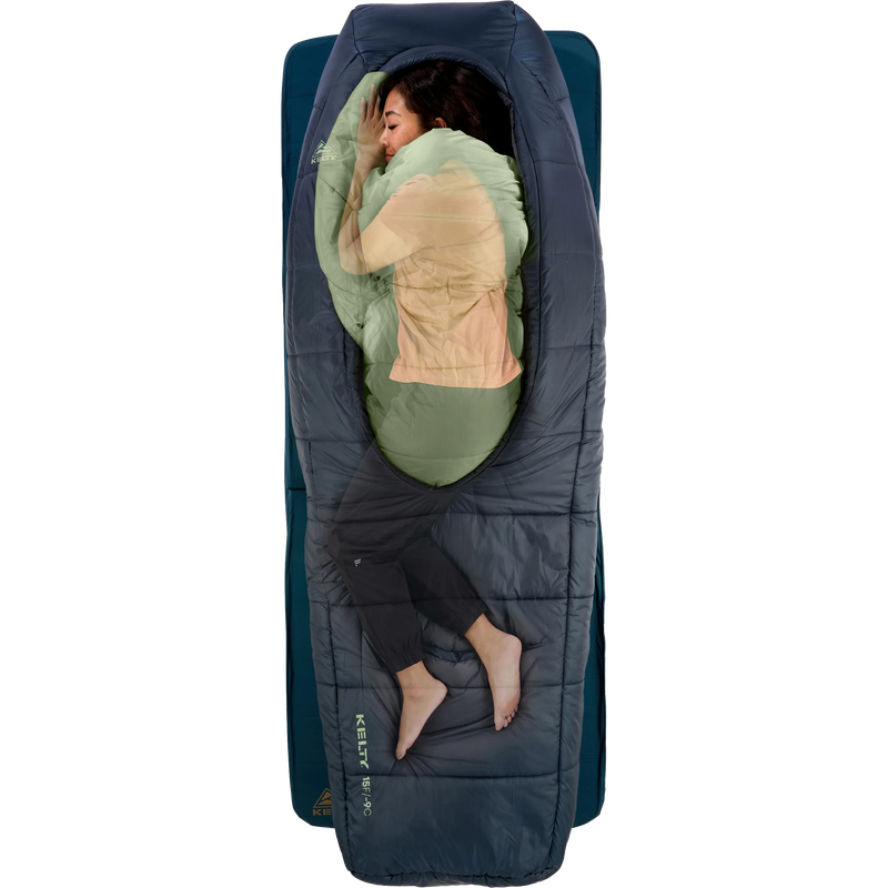 Eclipse 15 Short, Kelty Eclipse 15 Short Side Sleeping