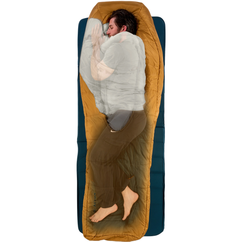 Eclipse 35 Short, Kelty Eclipse 35 Short Side Sleeping
