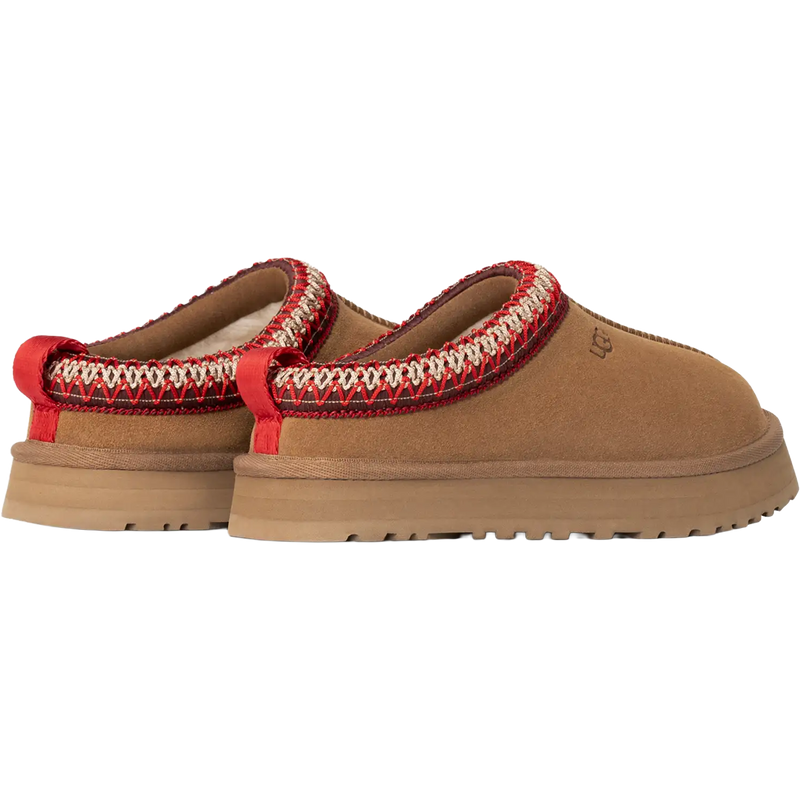 UGG Youth Tazz in Chestnut back view