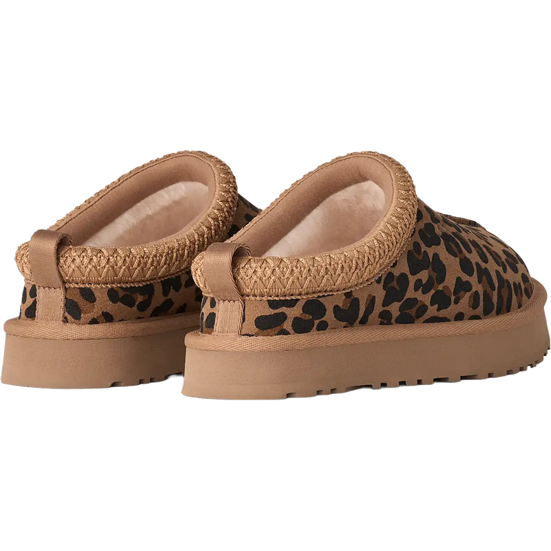 UGG Youth Tazz Spotted in Tan back view