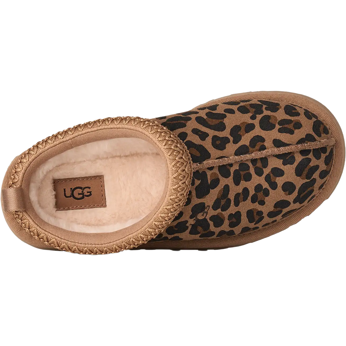 UGG Youth Tazz Spotted in Tan top view
