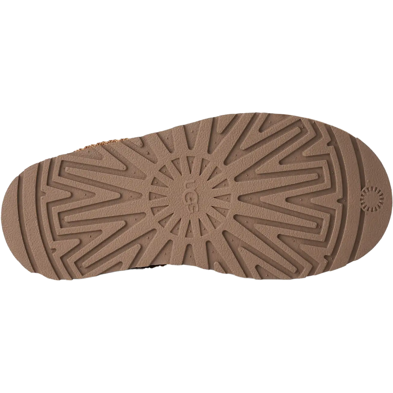 UGG Youth Tazz Spotted in Tan bottom view