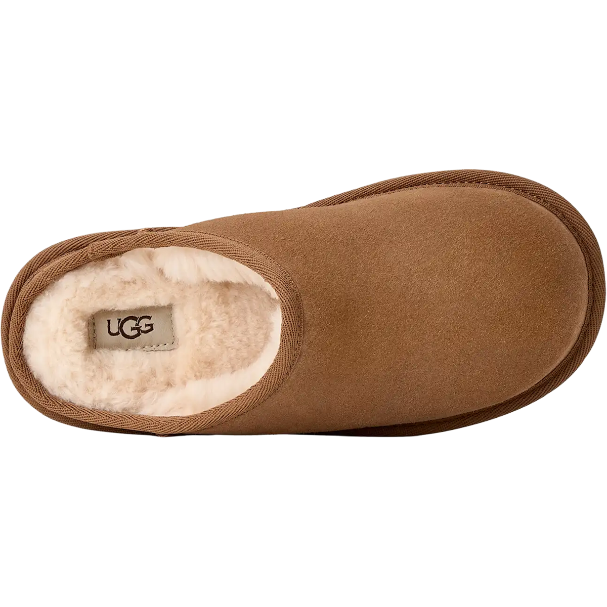 UGG Youth Classic Slip-On in Chestnut top view