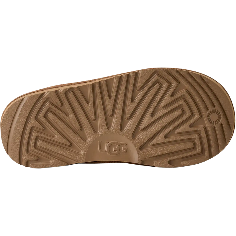 UGG Youth Classic Slip-On in Chestnut bottom view