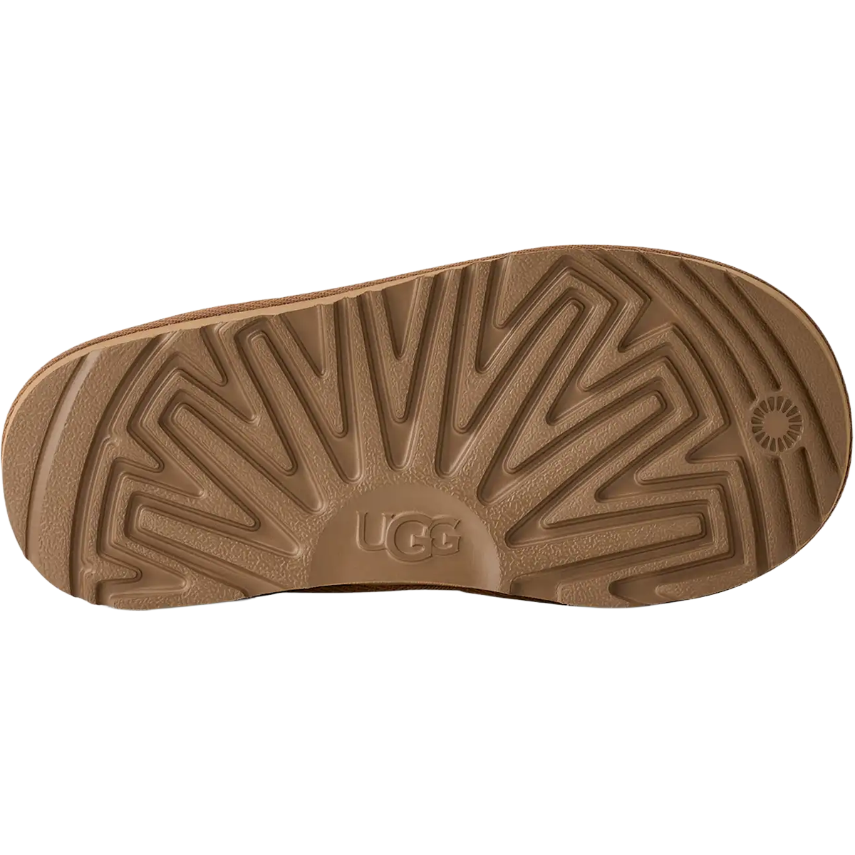 UGG Youth Classic Slip-On in Chestnut bottom view