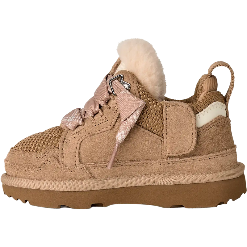 UGG Youth Lowmel in Sand left facing