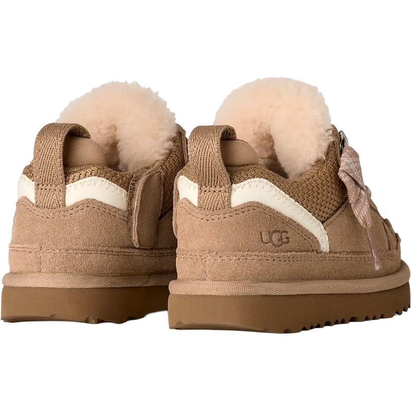 UGG Youth Lowmel in Sand back view