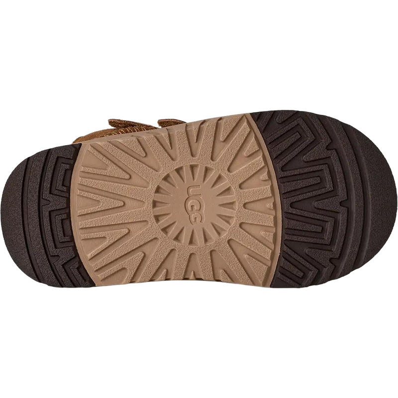 UGG Youth Rennie in Chestnut bottom view