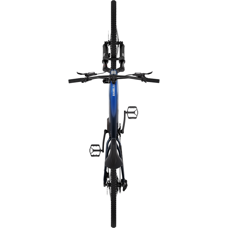 Ramblas ADV eMTB, Aventon Ramblas ADV Ebike overhead view