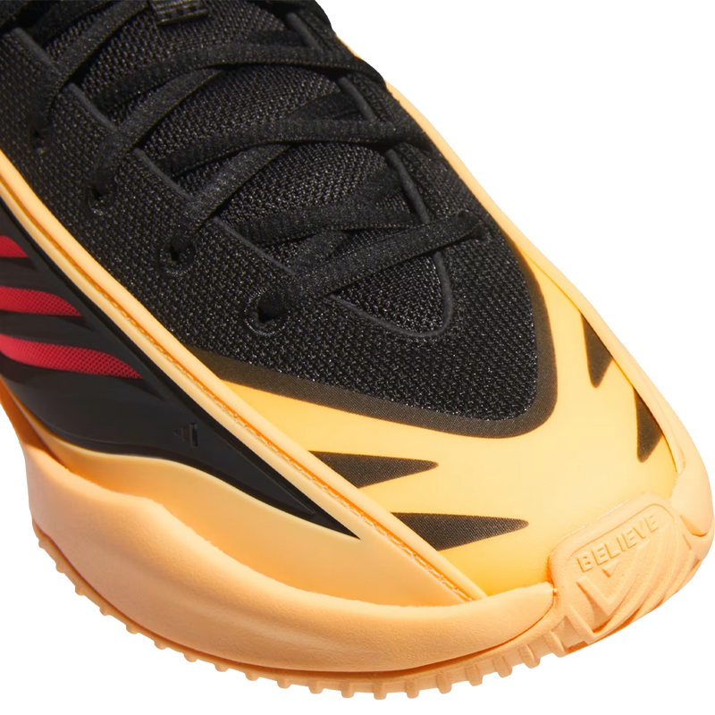 Anthony Edwards Believe That 1 'With Love', Adidas Anthony Edwards Believe That 1 'With Love' in Core Back Acid Orange with toe and lace detail