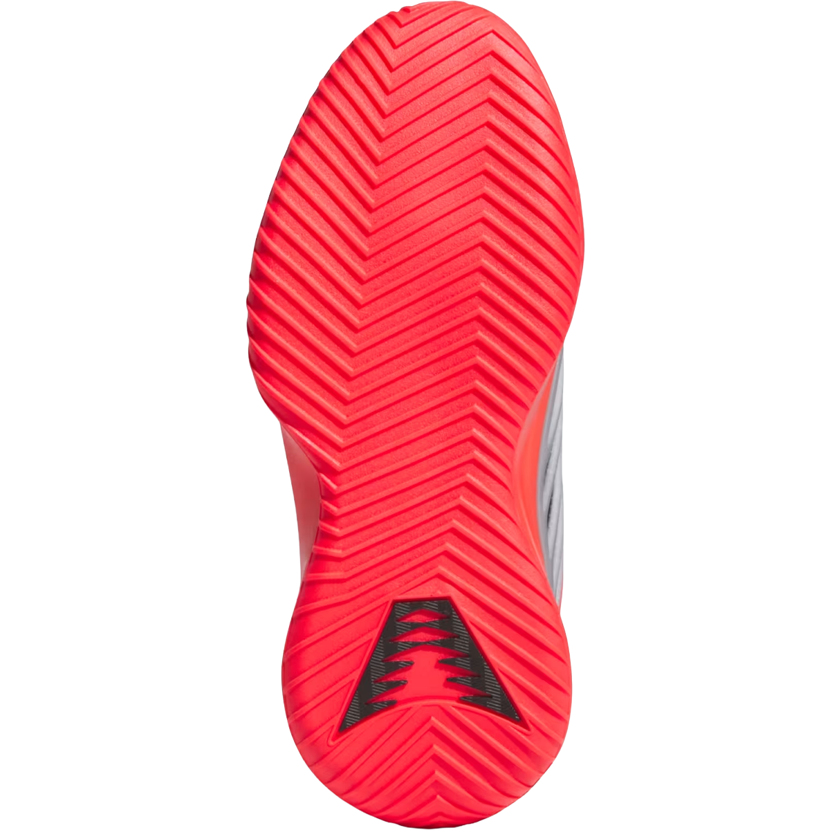 Adidas Anthony Edward Believe That 1 'Alphadawg' in Pure Ruby Core Black Cloud White bottom view