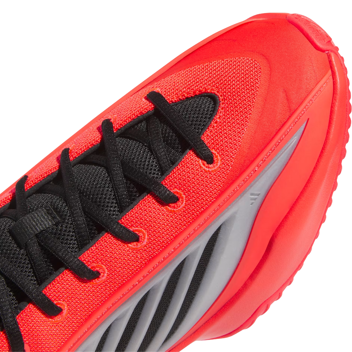 Adidas Anthony Edward Believe That 1 'Alphadawg' in Pure Ruby Core Black Cloud White lace detail