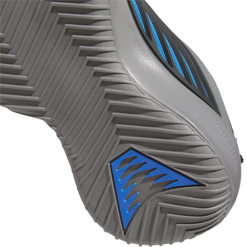Youth Anthony Edwards Believe That 1 'OG TWolves', Adidas Youth Anthony Edwards Believe That 1 'OG TWolves' in Grey Three Carbon with traction detail