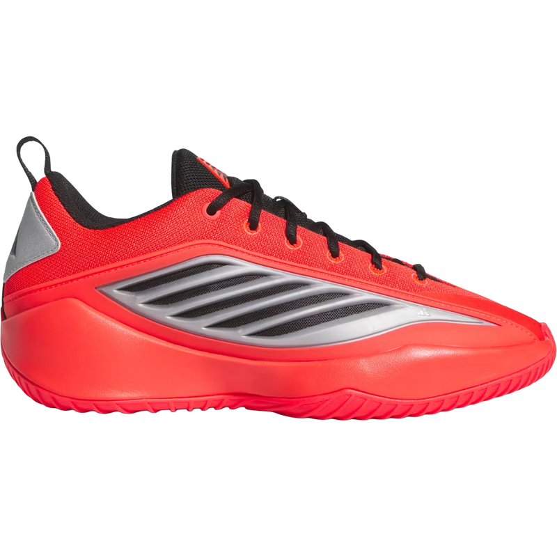 Adidas Youth Anthony Edwards Believe That 1 in Pure Ruby Core Black Cloud White