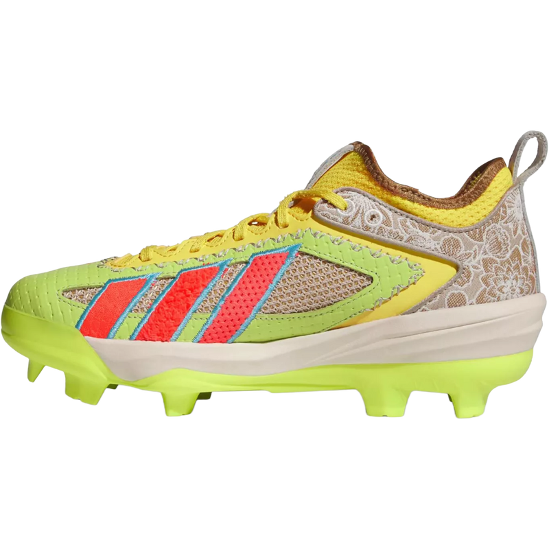 Adizero Impact 3.0 TPU 'Somos', Adidas Adizero Impact 3.0 TPU 'Somos' in Solar Turbo Court Green left facing