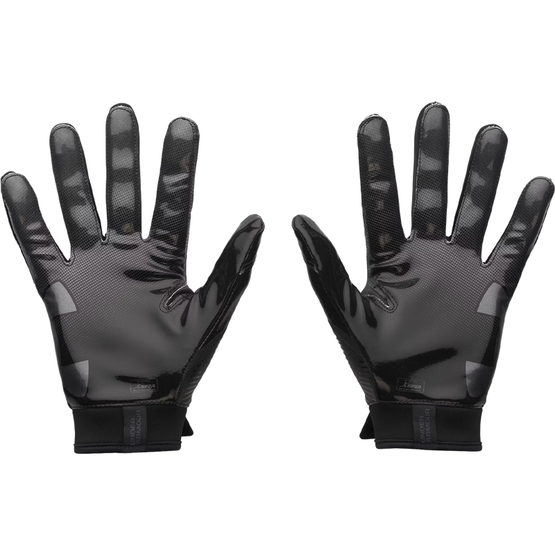 UA Blur Glove, Under Armour UA Blur Glove in Black Metallic GunMetal palm side