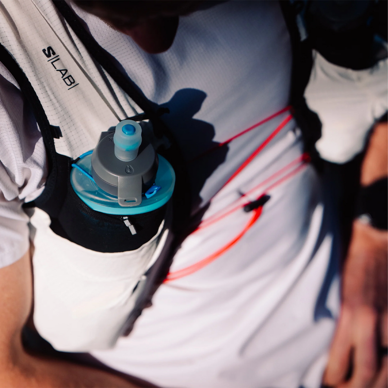 Softflask Speed 500 ml, Hydrapak Softflask Speed 500ml in vest