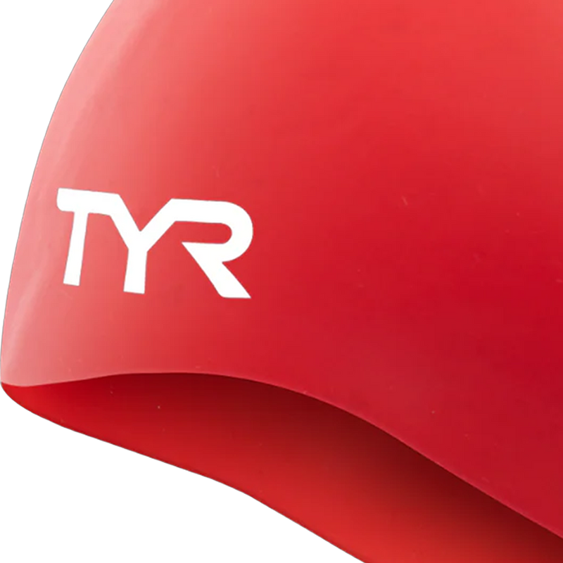 Wrinkle-Free Silicone Cap, TYR Wrinkle-Free Silicone Cap Logo