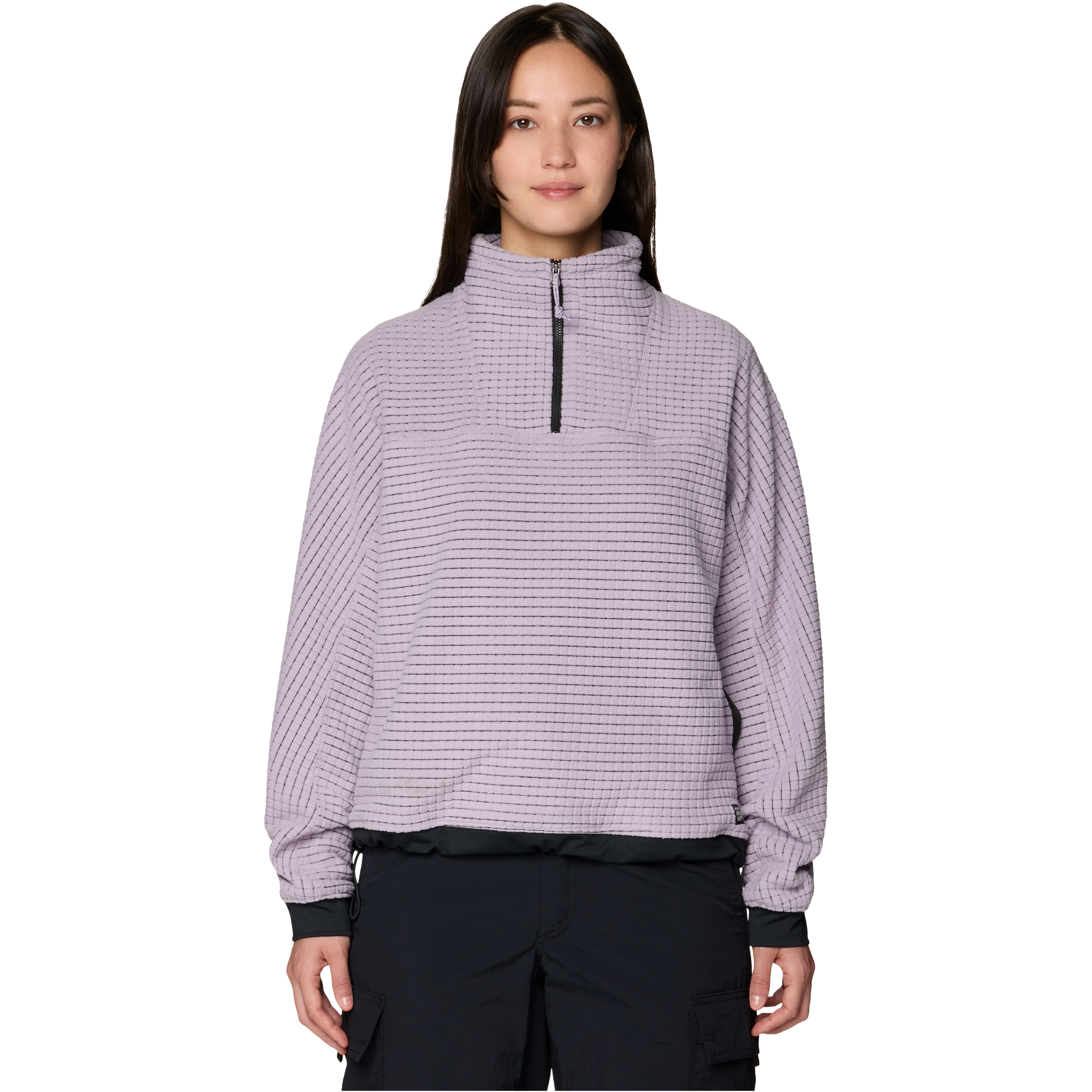 Mountain Hardwear Women's Summit Grid Big Grid 1/2 Zip in Atmospheric