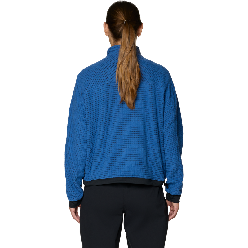 Mountain Hardwear Women's Summit Grid Big Grid 1/2 Zip Back