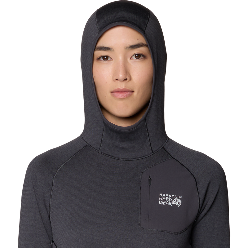 Mountain Hardwear Women's Up First Tech Fleece Hoody front