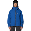 Moutain Hardwear Women's Warp Factor 3L Hooded Jacket in Berry Blue