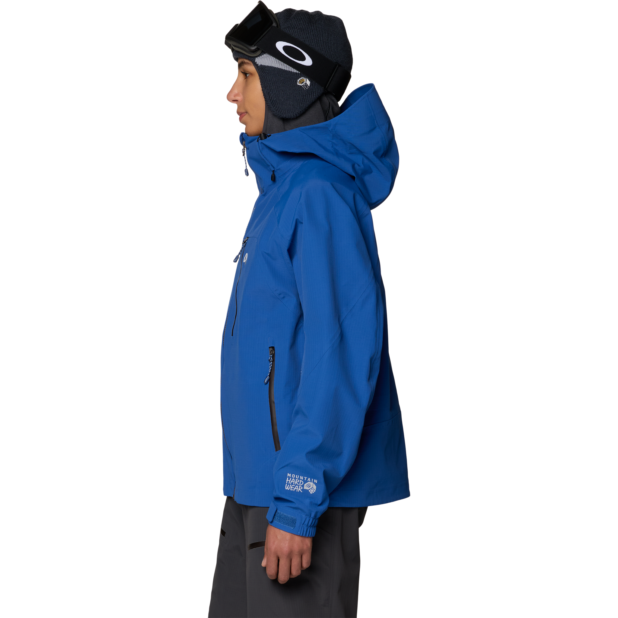 Moutain Hardwear Women's Warp Factor 3L Hooded Jacket Side