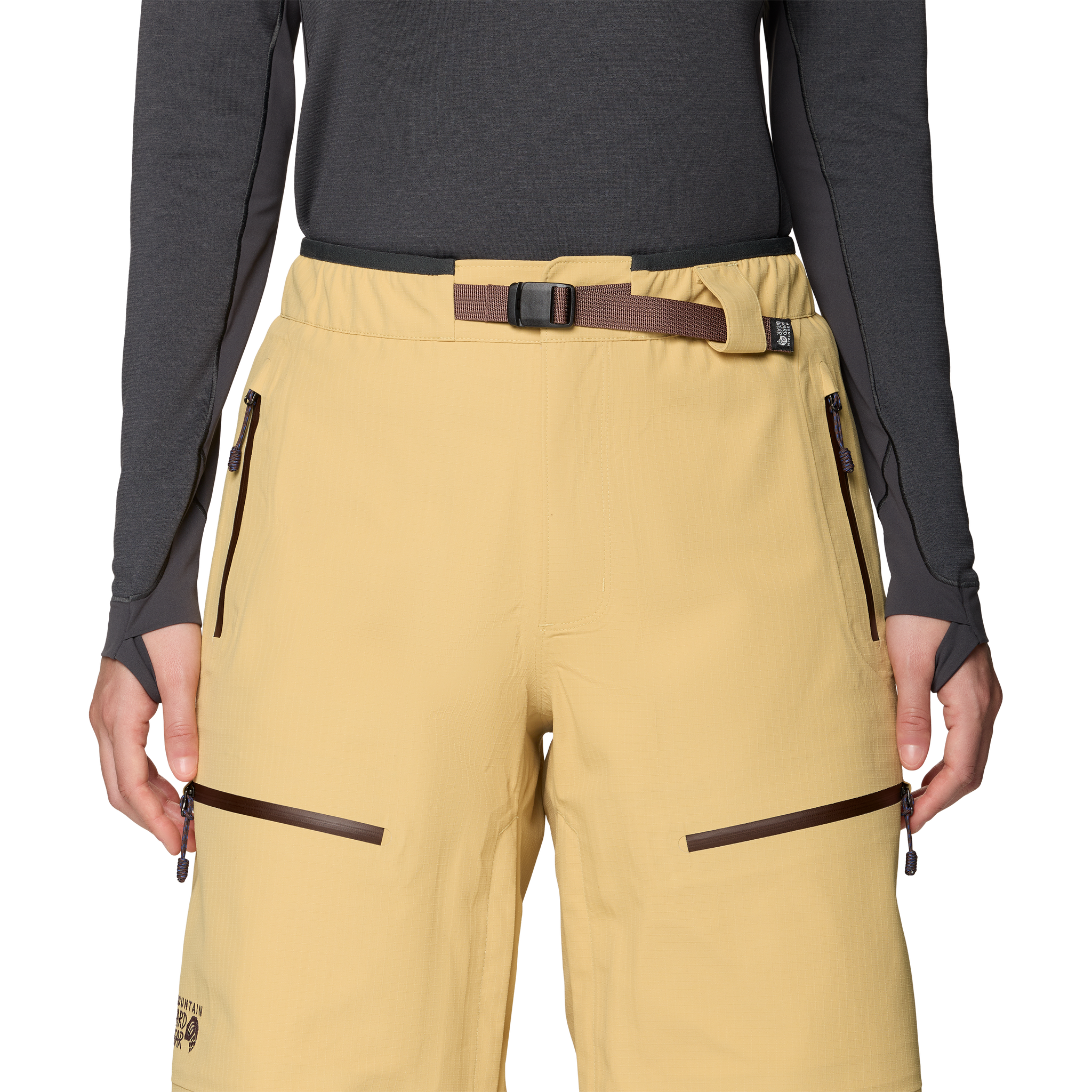 Mountain Hardwear Women's Warp Factor 3L Pant Waistline