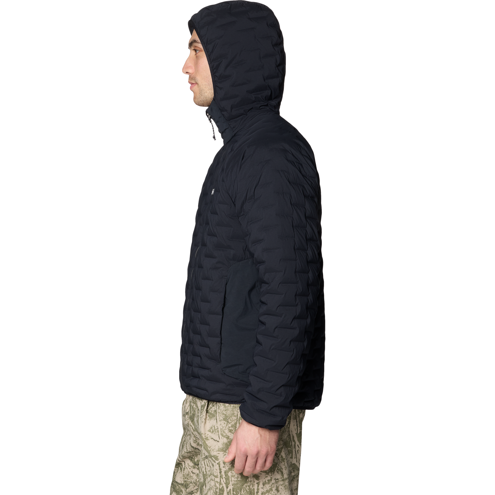 Mountain Hardwear Men's Stretchdown Light Hooded Jacket Side