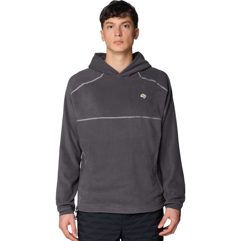 Mountain Hardwear Men's Microchill Hoody Front on model