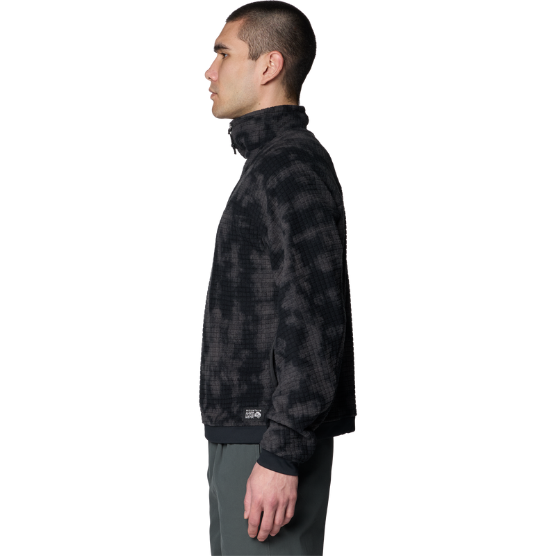 Mountain Hardwear Men's Summit Grid Big Grid Half Zip Side view