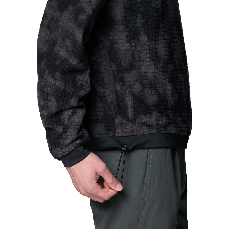 Mountain Hardwear Men's Summit Grid Big Grid Half Zip Drawcord