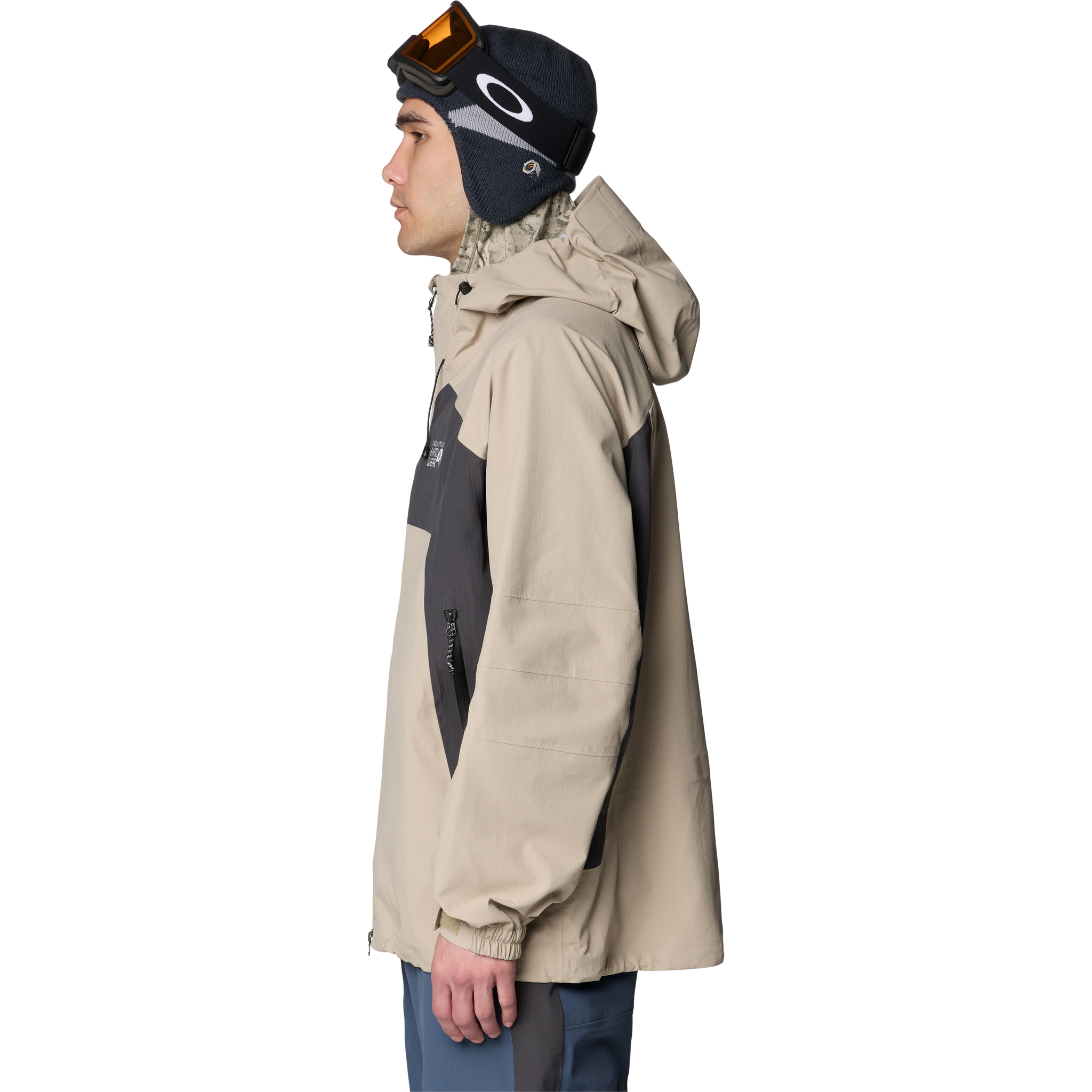 Mountain Hardwear Men's Warp Factor 3L Hooded Jacket side