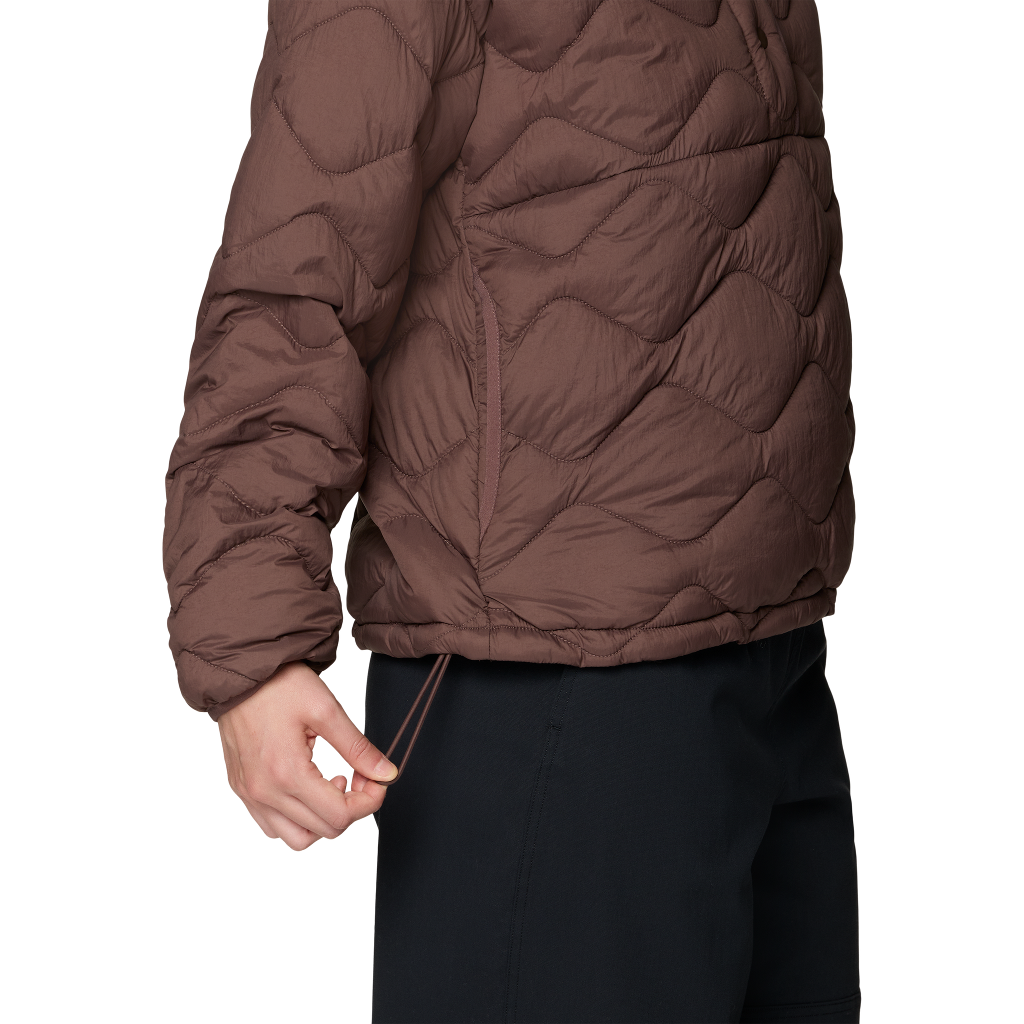 Mountain Hardwear Women's Seek Out Snap Neck Pull Over Draw cord