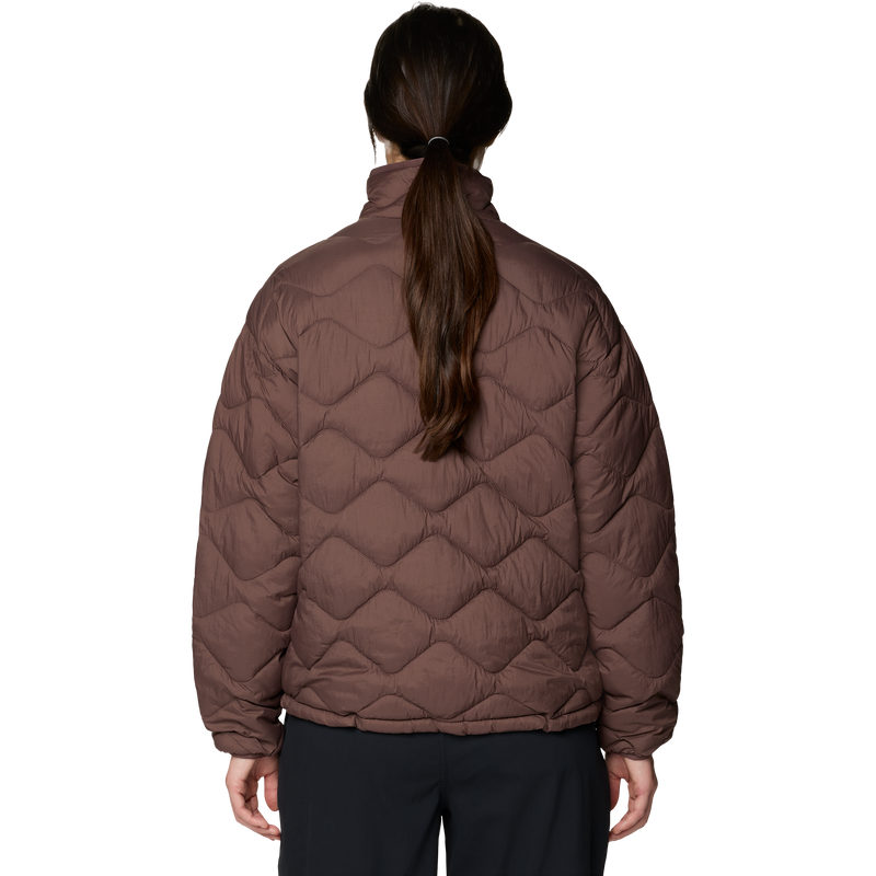 Mountain Hardwear Women's Seek Out Snap Neck Pull Over Back