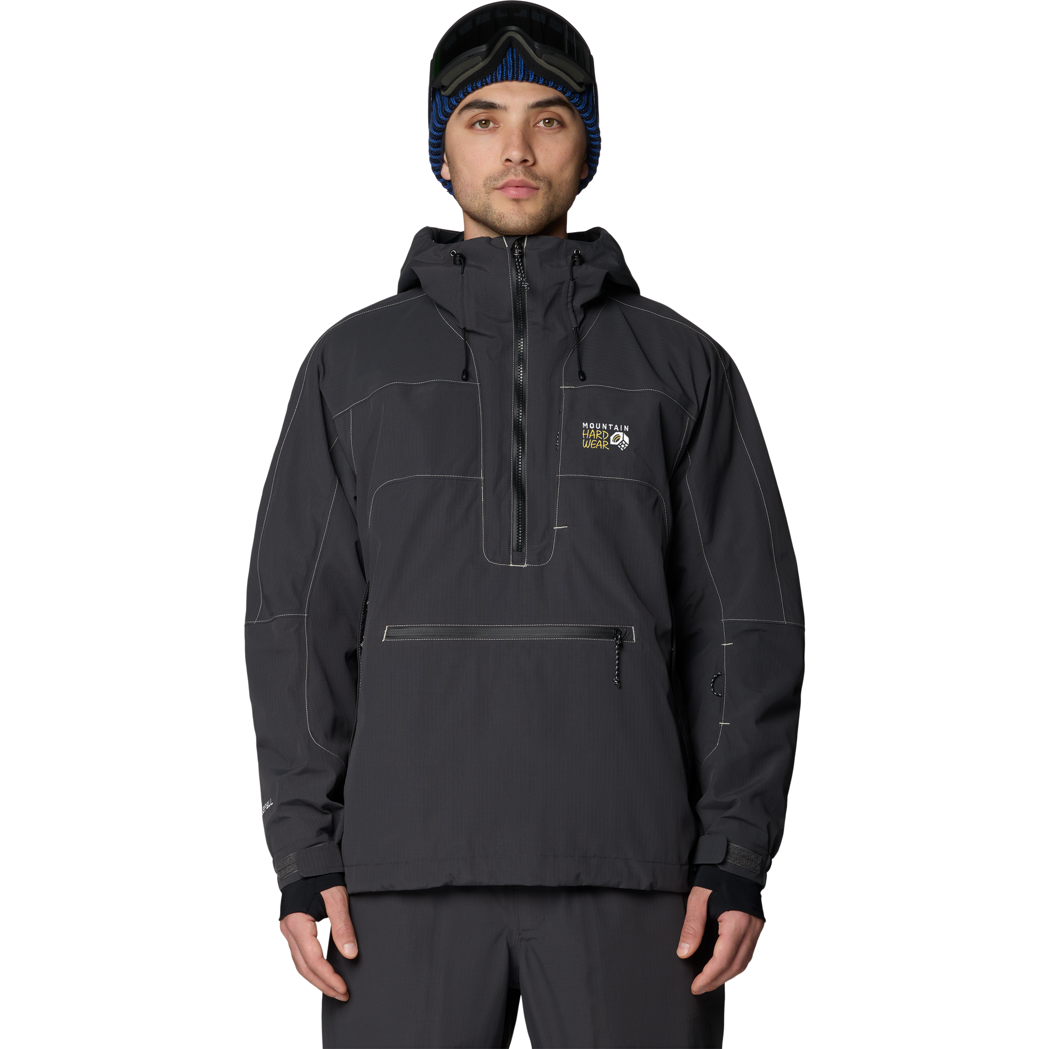 Mountain Hardwear Men's Warp Factor Anorak in Shark