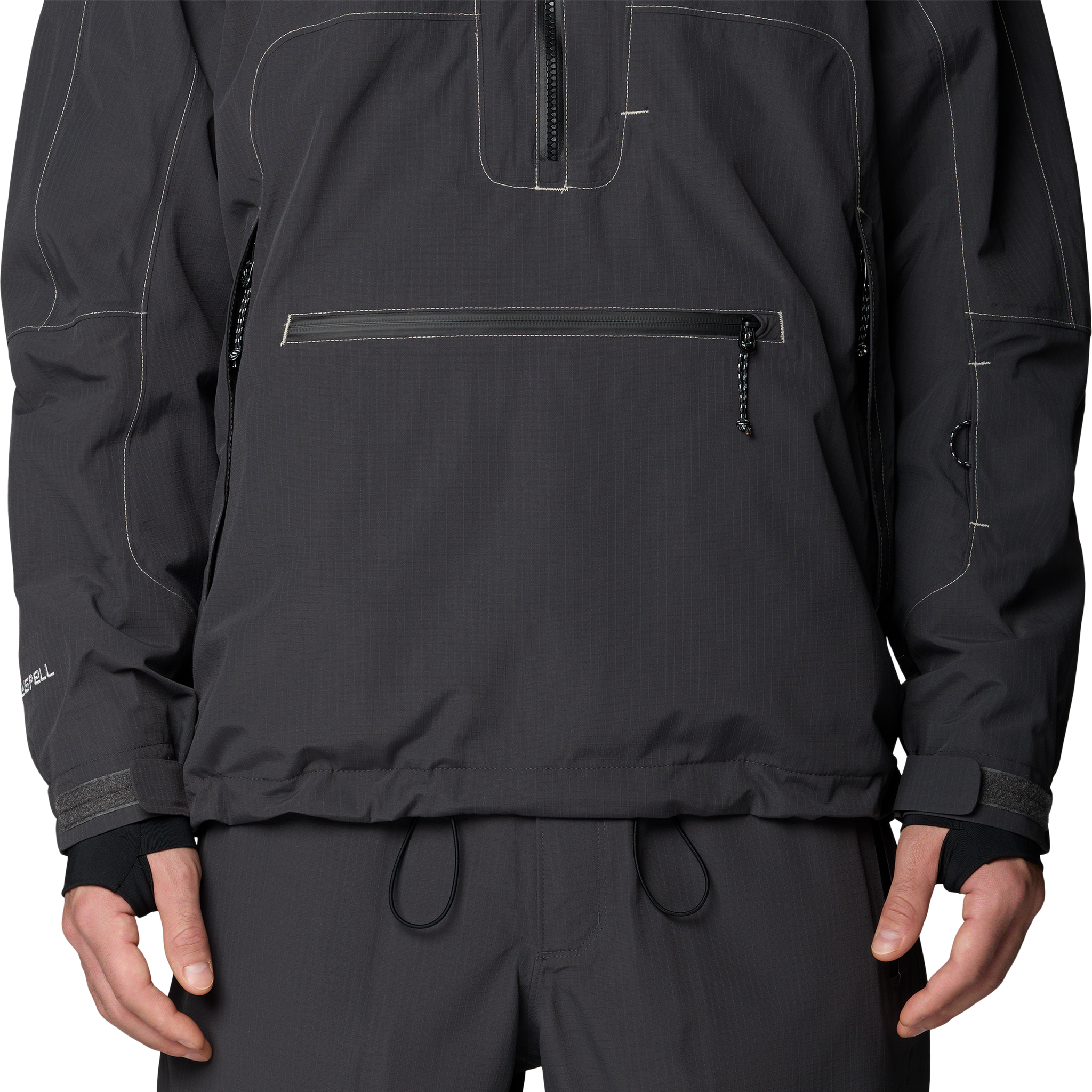 Mountain Hardwear Men's Warp Factor Anorak kangaroo pocket