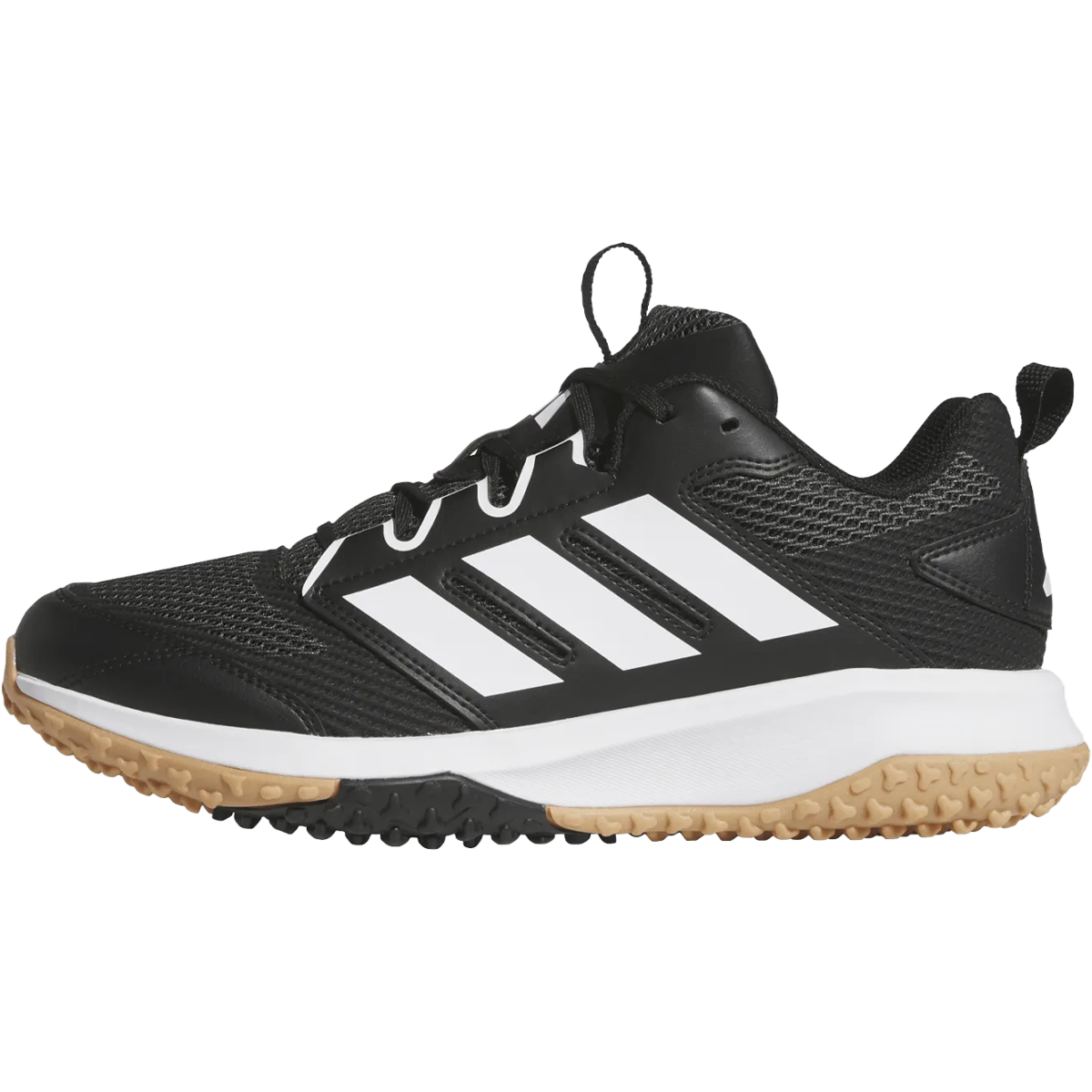Adidas Youth Adizero DGT Turf in Core Black Cloud White left facing