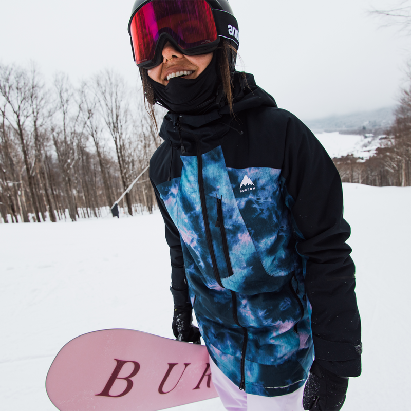 Women's Cultivator, Burton Women's Cultivator with rider