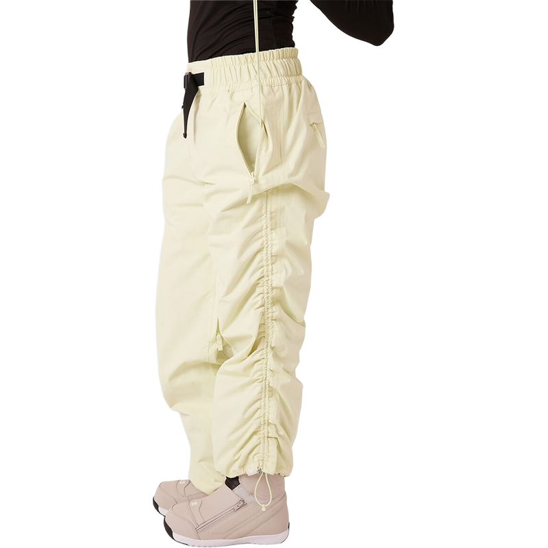 Women's Bleeker Pant, Roxy Women's Bleeker Pant in Jade with lift system detail