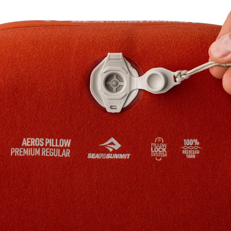 Aeros Premium Pillow Regular, Sea to Summit Aeros Premium Pillow inflate valve